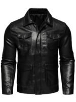 Holloyiver Leather jacket