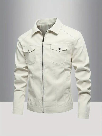 Modern White Fashion Jacket