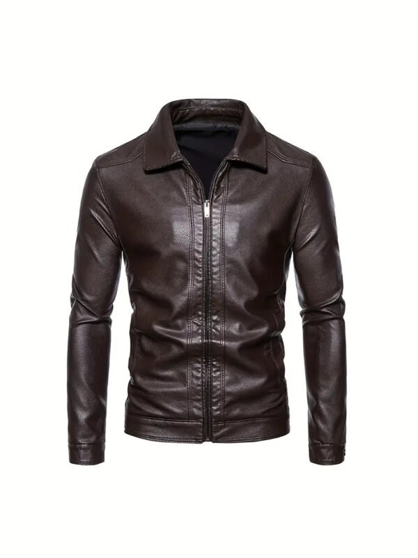 Bronze Edge Leather Jacket
