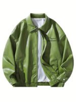 Men Flap Leather Jacket