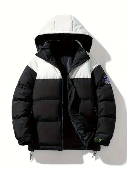 Awdenio Men's Hooded Puffer Jacket