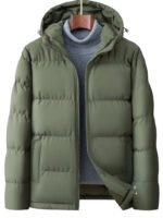 WenVen Men's Warm Puffer Jacket