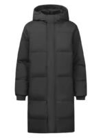 Men’s Longline Hooded Puffer Coat