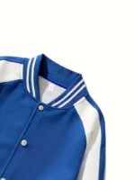 TAIAOJING Mens Fashion Varsity Jackets