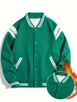 Saint Laurent Contrast Varsity Jacket