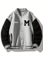 Retro Varsity Bomber