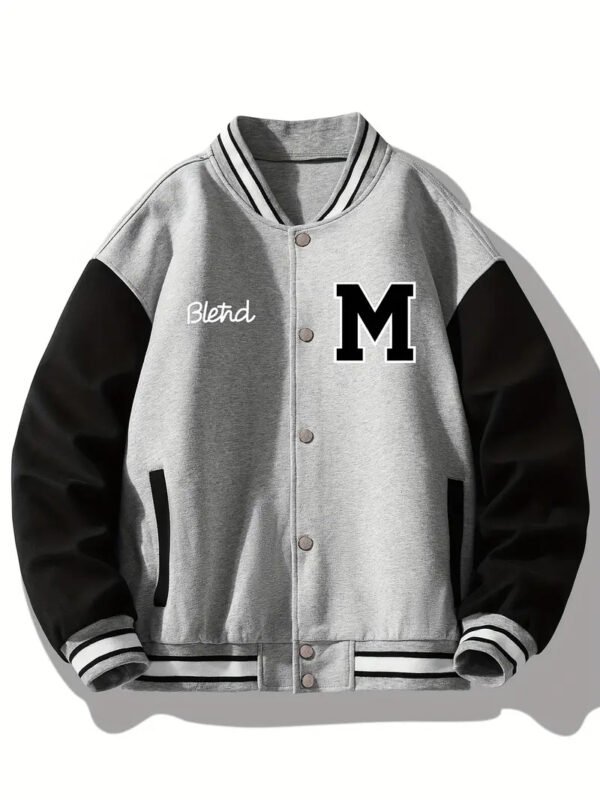 Retro Varsity Bomber