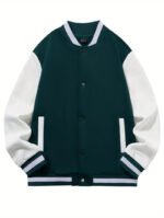 ANBOHOU Unisex Varsity Jacket