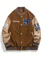 Embroidery Letters Varsity Jacket