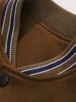 Embroidery Letters Varsity Jacket