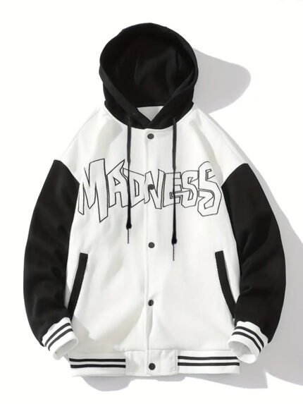 Black & White Streetwear Jacket