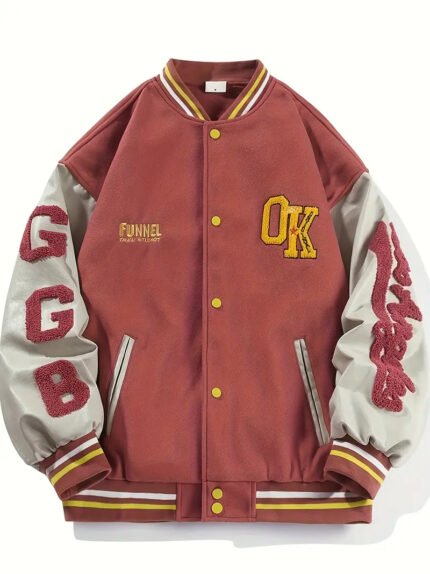 Lemandik Japanese Varsity Jacket
