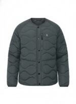 Men's Green Reginald Quilt Bomber Jacket