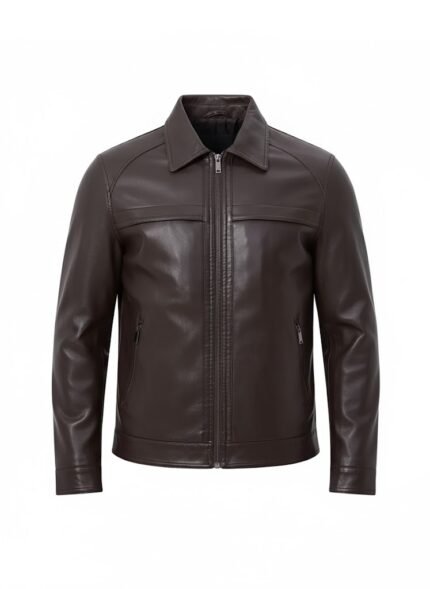 Dark Brown Leather Jacket