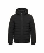 Men’s Black Warm Travel Puffer Jacket