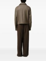 Pebble Tone Leather Jacket