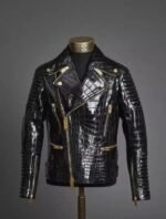 Noir Emperor Leather Jacket