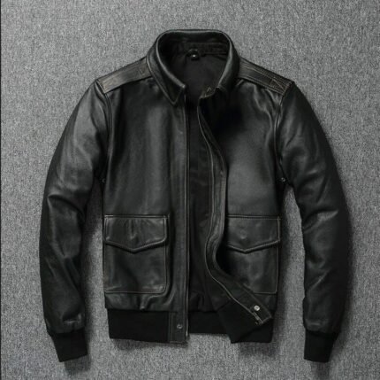 Blackhawk Leather Bomber