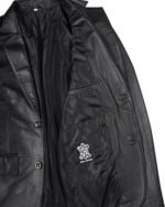 Men's Real Lambskin Leather Blazer Jacket