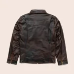 Men's Classic Brown Flight Leather Jacket