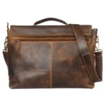 Rustic Voyager Leather Messenger bag